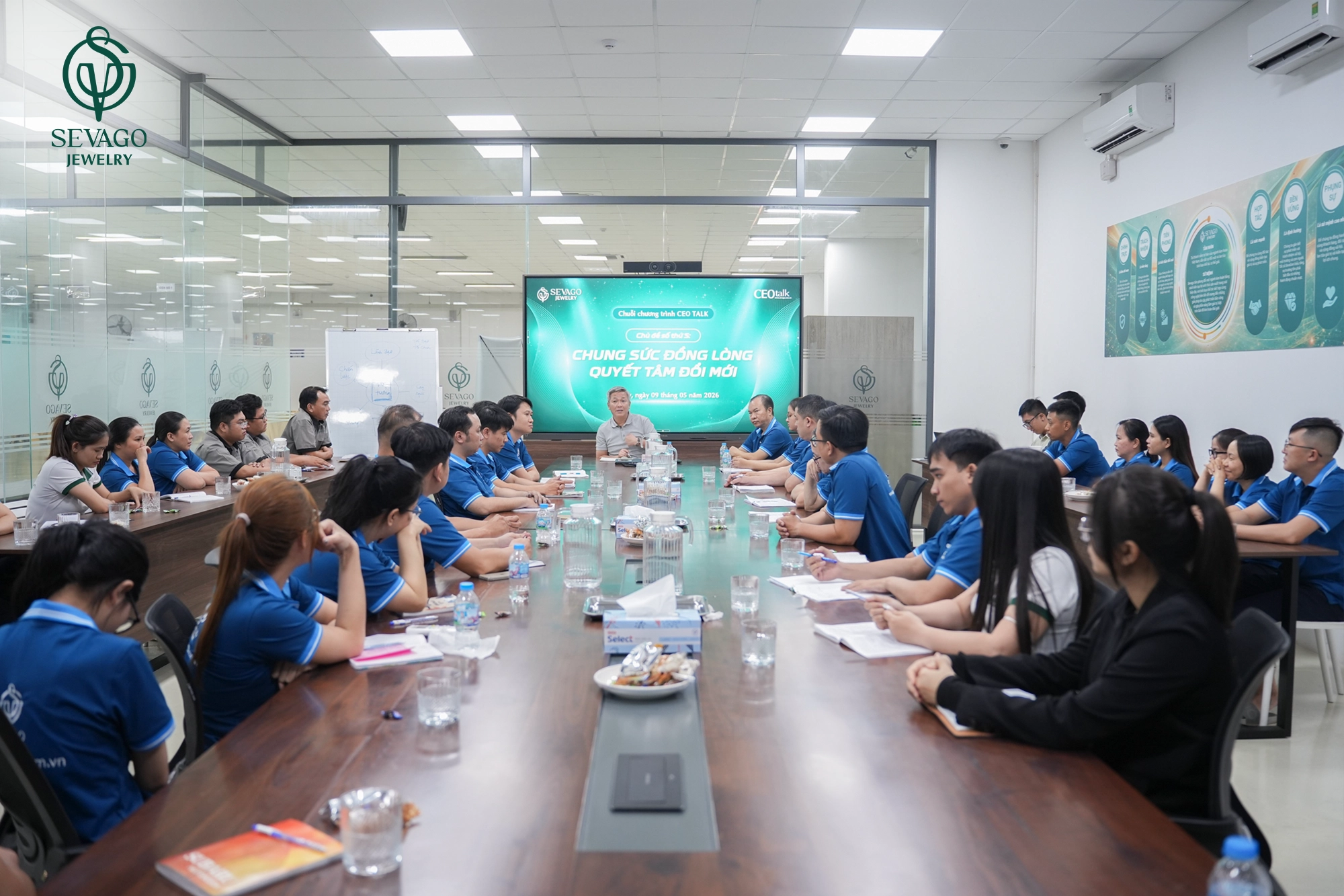 Tiếp nối chuỗi CEO Talk, Sevago Jewelry thúc đẩy tinh thần đổi mới